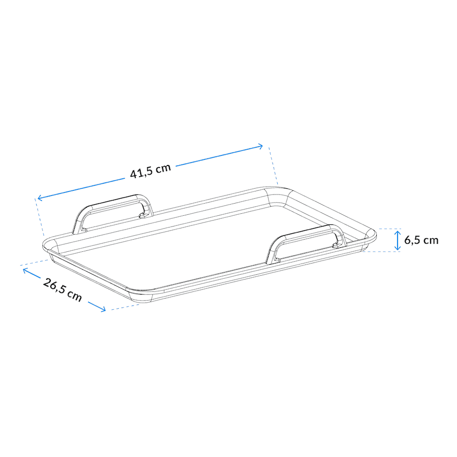 Teppanyaki plaat voor inductiekookplaten met Flex- of BridgeZone | TPY01IRVS