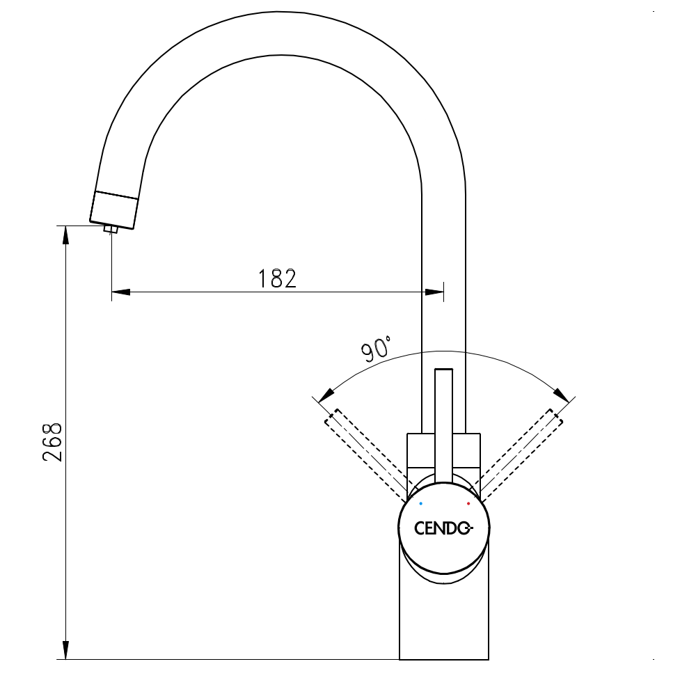 KWKF2KL5M-R Vervanging water filter voor kokend water kraan