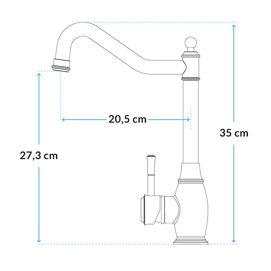 Keuken Kraan Landelijk | KK24LBRVS