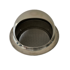 Bolrooster RVS 150 voor afzuigkappen met hoge capaciteit