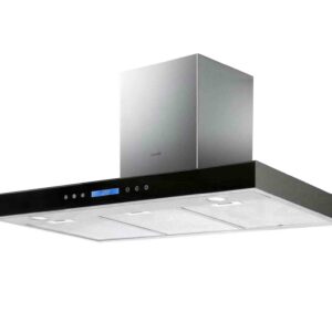 Afzuigkap RVS | 90 cm | Black Finish | KR51PDZ